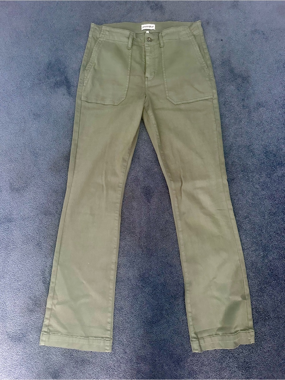 Studio Blue Olive Utility Pants